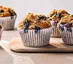 Blueberry bran muffins | Tesco Real Food