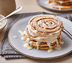 Cinnamon Roll Pancakes Recipe | Pancake Recipes | Tesco Real Food