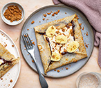 Banana and Biscoff s'mores galettes | Tesco Real Food