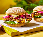 Barbecue Cauliflower Cheeseburger | Vegetarian BBQ Recipes | Tesco Real Food