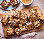 Spiced Latte Blondies | Baking Recipes | Tesco Real Food