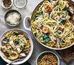 One-Pan Chicken Kiev Spaghetti | Chicken Recipes | Tesco Real Food