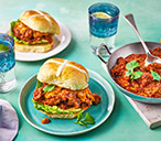 Rohit Ghai's cheese hot cross bun chicken tikka sandwich | Tesco Real Food