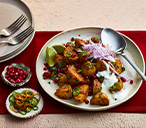 Aloo Chaat Recipe | Indian Cooking | Tesco Real Food