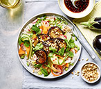 Aubergine Bun Chay Recipe | Vietnamese Noodle Salad Recipe | Tesco Real Food