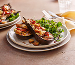 Cheat's aubergine parmigiana 'steaks' | Tesco Real Food