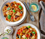 Aubergine Parmigiana One-Pot Pasta Recipe | Pasta Recipes | Tesco Real Food