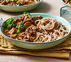 Slow-cooker beef, broccoli and mushrooms | Tesco Real Food