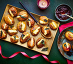 Baby Jackets With Brie And Sage Recipe | Christmas Party Food Recipes | Tesco Real Food