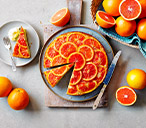 Blood Orange Upside-down Cake Recipe | Tesco Real Food