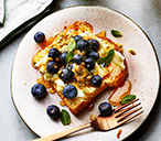 Ricotta And Blueberry Open Sandwich Recipe | Lunch Recipes | Tesco Real Food