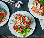 Full English Baked Potatoes | Potato Recipes | Tesco Real Food