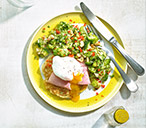 Broccoli Fritters With Ham, Egg And Broccoli Chilli Slaw Recipe | Quick Recipes | Tesco Real Food