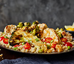 Middle Eastern broccoli and cauliflower couscous | Tesco Real Food