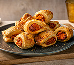 Butternut squash and Cheddar no-sausage rolls | Tesco Real Food