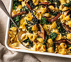 Cavolo Nero And Mushroom Pasta Bake | Tesco Real Food
