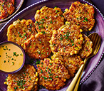 Cheesy Kimchi Fritters Recipe | Ramadan Recipes | Tesco Real Food