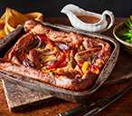 Cajun-Spiced Vegetarian Toad-In-The-Hole Recipe | Family Recipes | Tesco Real Food