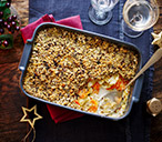 Carrot and Parsnip Gratin with Stuffing Top | Christmas Side Dishes | Tesco Real Food