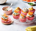 Savoury Carrot Cupcakes Recipe | Savoury Baking Recipes | Tesco Real Food