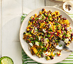 Charred Chilli Corn And Smoky Bean Salad With Sweet Potatoes Recipe | Salad Recipes | Tesco Real Foo