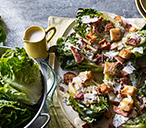 Charred lettuce Caesar salad | Salad Recipes | Tesco Real Food