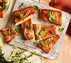 Cheat's Sfincione Focaccia Pizza Recipe | Tesco Real Food