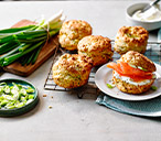 Cheese And Spring Onion Scones Recipe | Baking Recipes | Tesco Real Food