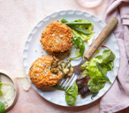 Cheesy Pearl Barley Cakes Recipe | Recipes To Reduce Food Waste | Tesco Real Food
