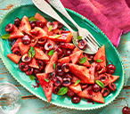 Cherry and watermelon salad | Tesco Real Food
