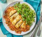 Air-Fryer Chicken Parmigiana With Spaghetti | Tesco Real Food