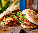 Chicken Satay Burgers Recipe | Burger Recipes | Tesco Real Food