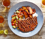 Chipotle steak with Mexican salsa | Tesco Real Food