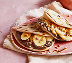 Chocolate And Banana Flatbreads Recipe | Snack Recipes | Tesco Real Food