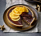 Microwave chocolate orange tart | Tesco Real Food