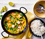 Coconut And Spinach Salmon Curry Recipe | Salmon Recipes | Tesco Real Food