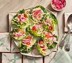 Coronation Chickpea Lettuce Cups Recipe | Bank Holiday Recipes | Tesco Real Food