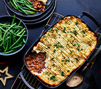 Shiitake And Lentil Cottage Pie With Cauliflower Mash Recipe | Vegan Recipes | Tesco Real Food