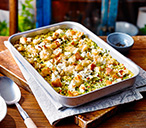 Courgette orzo traybake | Tesco Real Food