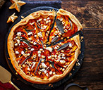 Cranberry-glazed Squash and Feta Galette | Vegetarian Christmas Recipes | Tesco Real Food