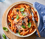 Creamy chicken arrabbiata pasta | Tesco Real Food
