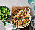 Creamy Spinach Chicken | Tesco Real Food