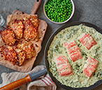 Creamy Mustard Salmon with Potato Rosti | Salmon Recipes | Tesco Real Food