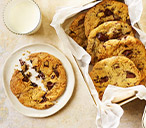 Crispy-But-Chewy Choc-Chip Cookies Recipe | Tesco Real Food