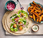 Crispy Chicken Caesar Wraps | Chicken Recipes | Tesco Real Food