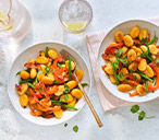 Crispy Gnocchi With Chorizo And Green Beans Recipe | Easy Gnocchi Recipes | Tesco Real Food
