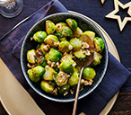 Crispy Honey-roasted Sprouts | Christmas Side Dishes | Tesco Real Food
