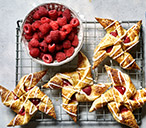 Raspberry Custard Danish Pastries Recipe | Danish Pastry Recipes | Tesco Real Food