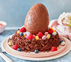 Giant chocolate Easter nest | Easter Recipes | Tesco Real Food