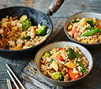 Simple And Healthy Egg Fried Rice | Tesco Real Food